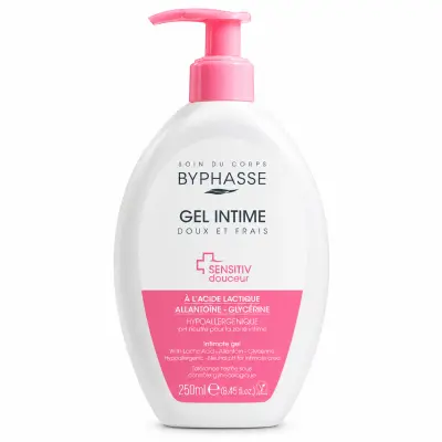 BYPHASSE Gel Intime Sensitiv Doux et Frais 250 ml