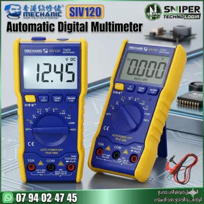 AUTOMATIC DIGITAL MULTIMETER MECHANIC SIV120