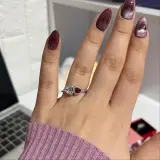 Bague coeurs
