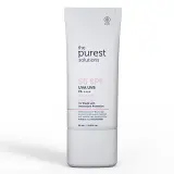 Crème solaire The Purest Solutions enrichie en antioxydants pour peaux à imperfections, FPS 50+