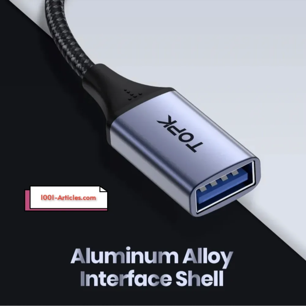 Câble TOPK A10-XT Adaptateur OTG USB A vers USB C