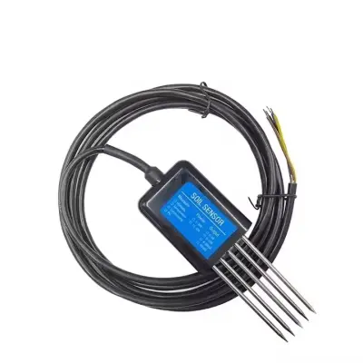 Capteur de température, d'humidité, de conductivité, de pH et de NPK du sol RS485 4-20mA