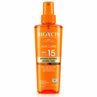 BIOXCIN Sun Care Huile Solaire Bronzante SPF 15 – 200 ml