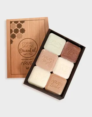 Coffret savons orientale _ علبة صابون زينة بعطور شرقية