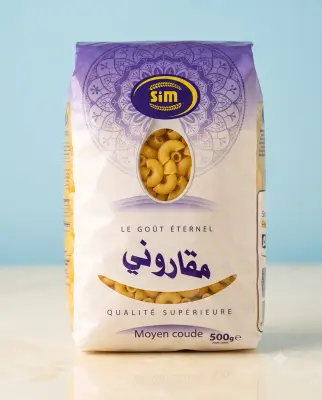 عجاين سيم -مقاروني -500غ moyen coude