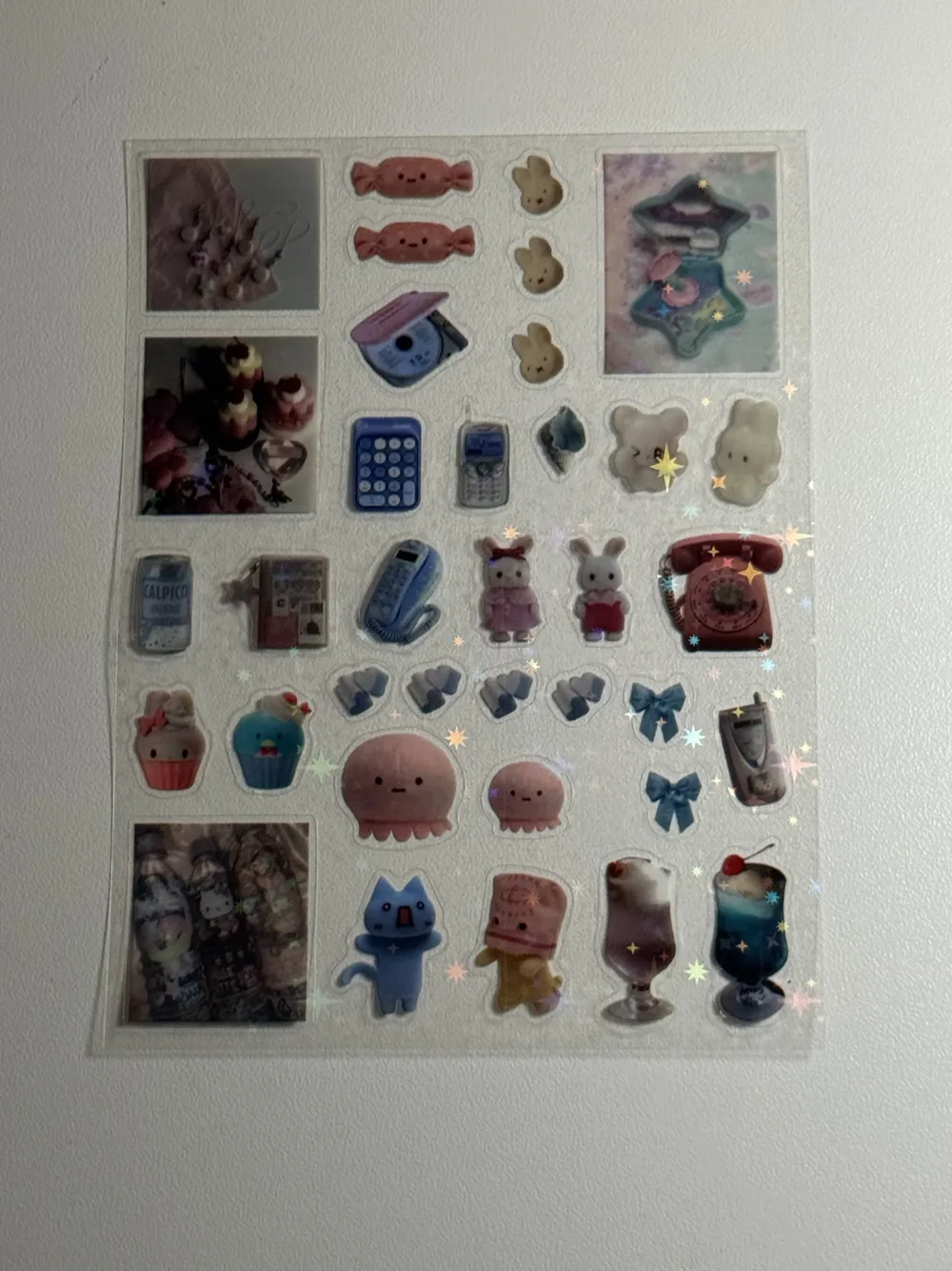 Water proof hello kitty stickers sheet