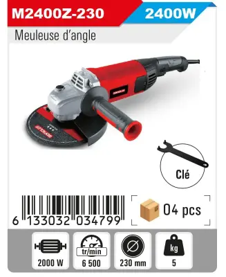Meuleuse 2400w 230mm