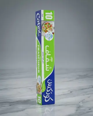 Cotex ورق تغليف شفاف 10م