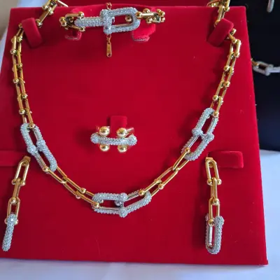 Parure tiffany 4pcs