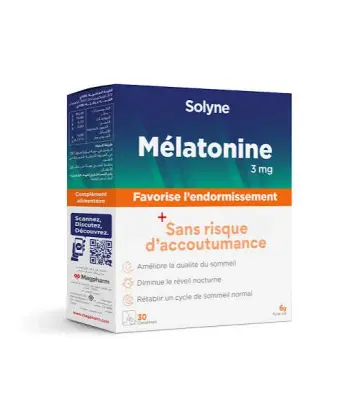 solyne melatonine 3mg