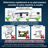 Pied de Biche Machine Portative En Kit de 11pcs