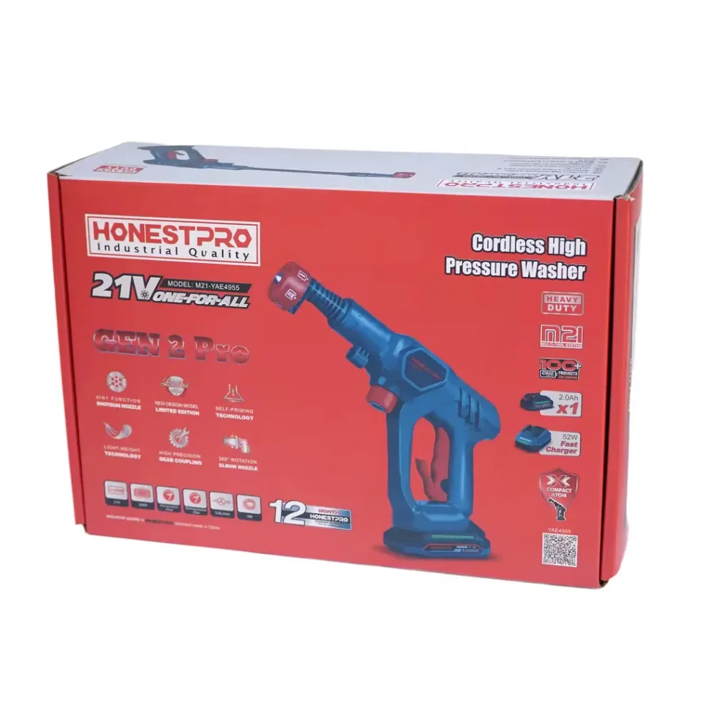 CORDLESS HIGH PRESSURE WASHER