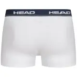 Lot de 6 Boxers Basic Head Blanc