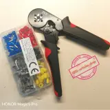 Kit outils de sertissage électrique 164 Pièces de gaine - Pince à sertir HSC8 6-4A
