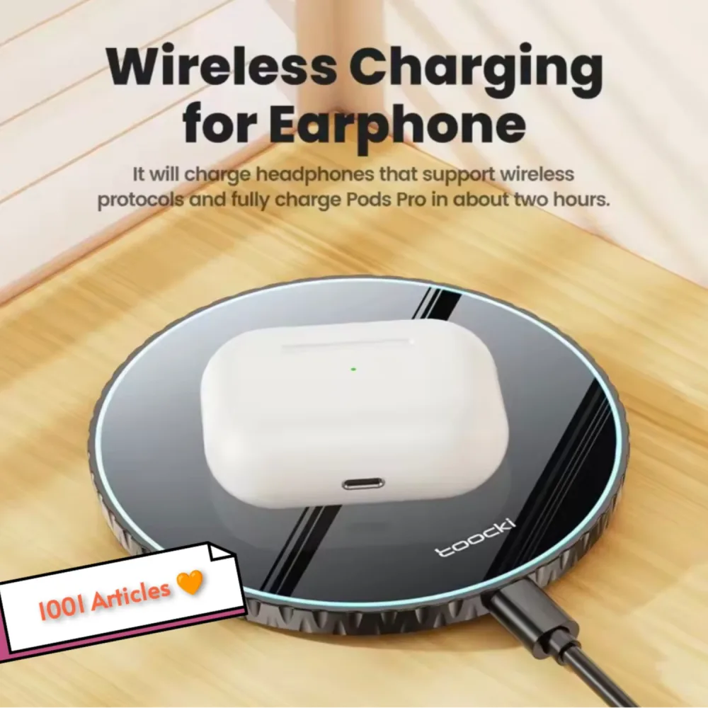 Wireless Charger - Station Chargeur Rapide sans fil TOOCKI Type C