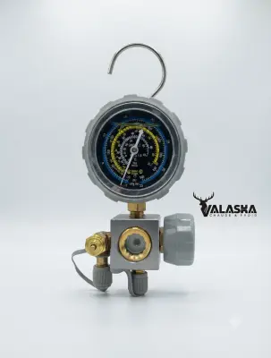 MANO 1 VOIX + HUILE R22/R134a/R404A/R410A