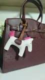 حقيبة H عنابي