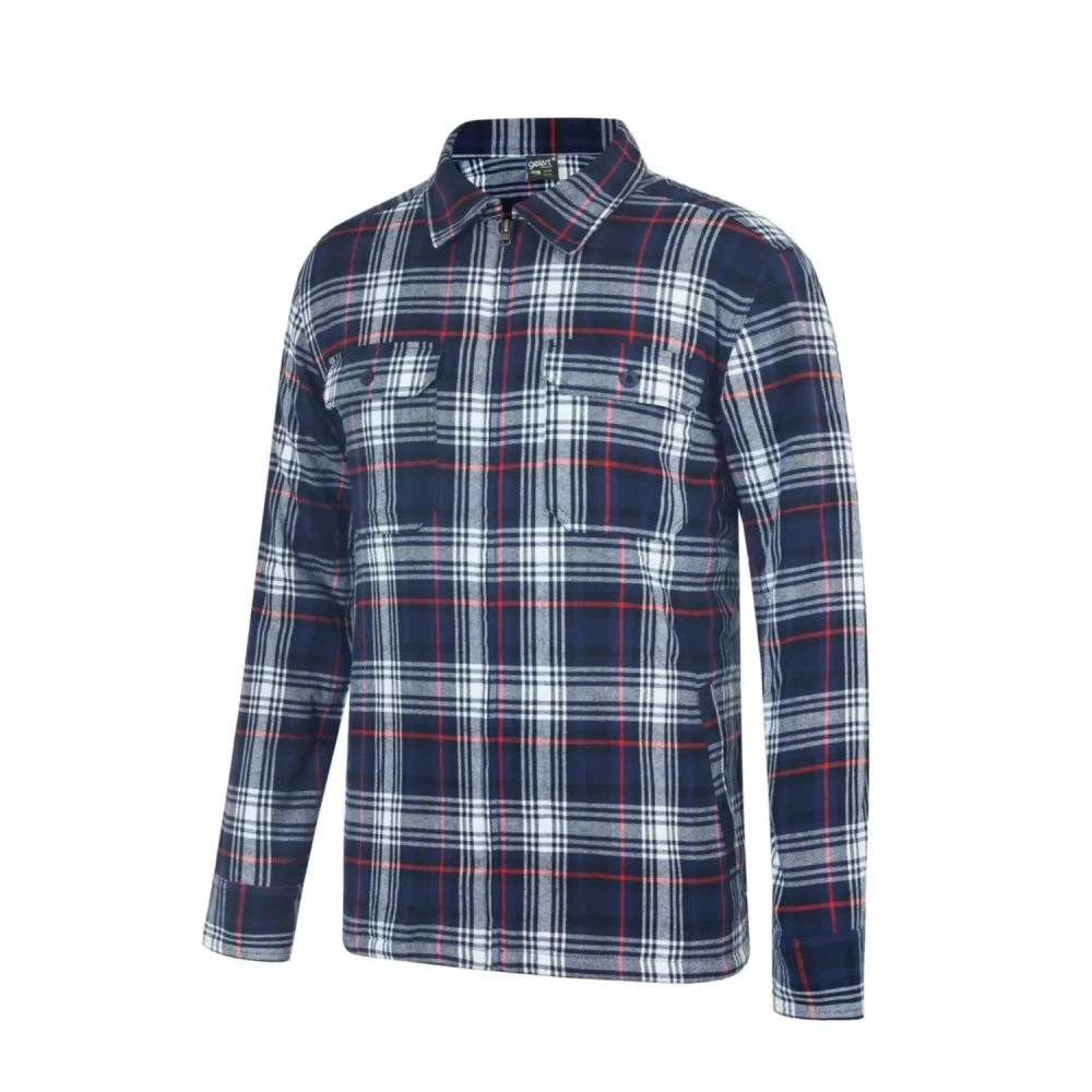CHEMISE Gelert Long Sleeve Flannel Bleu