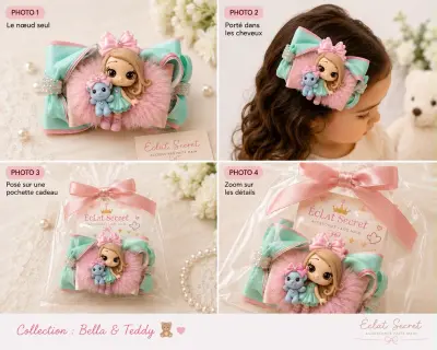 Accessoire cheveux fillette