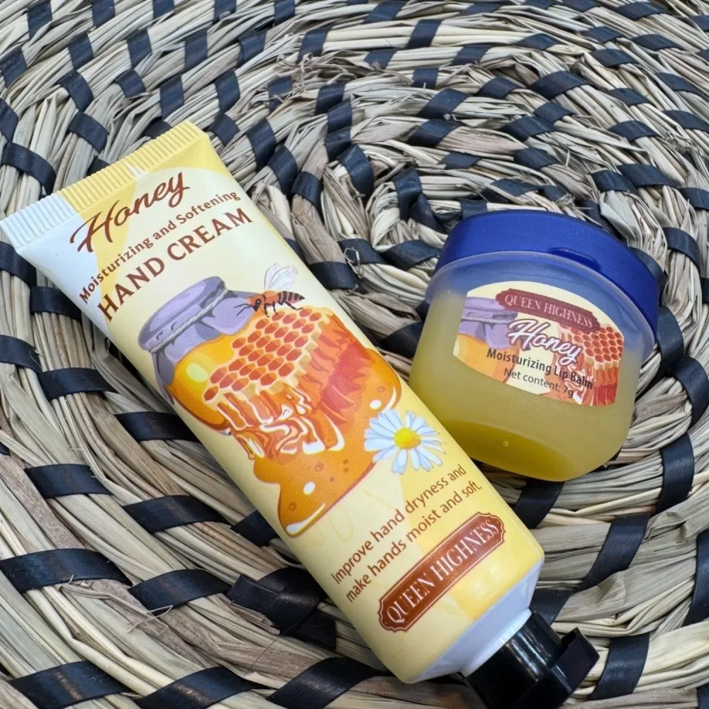 Crème main et baume à lèvres
