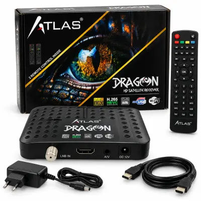 جهاز إستقبال أطلس ATLAS Dragon
