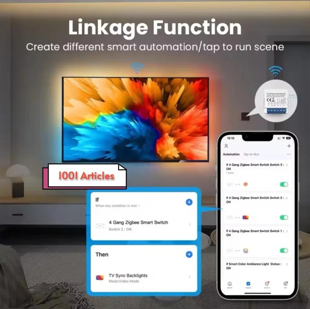 AVATTO Mini Switch Tuya Smart