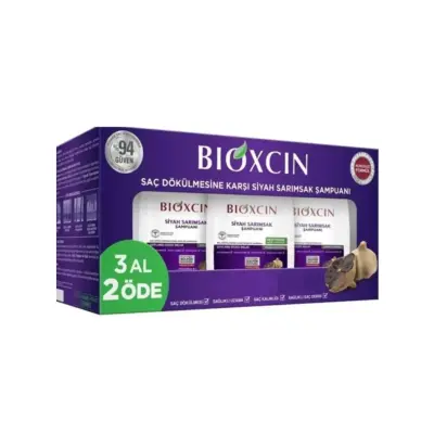 bioxcin black garlic shampoo