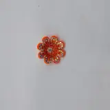 Fleur avec strass