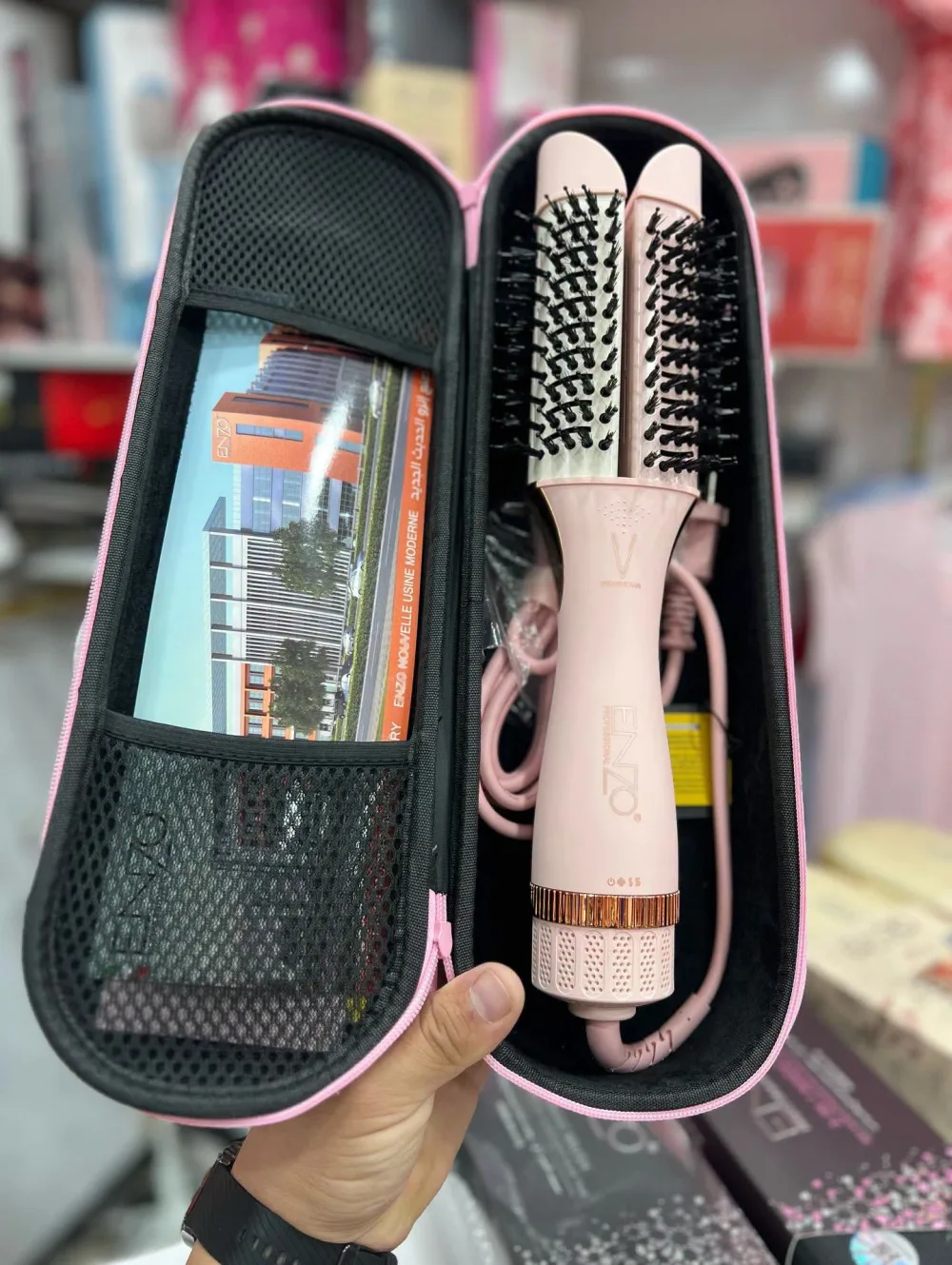 ENZO 501 Professional – Brosse Soufflante 2-en-1