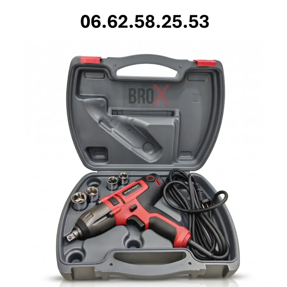 Boulonneuse à Chocs WORCRAFT IW-500 450W – 400 Nm