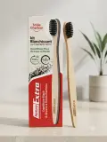 معجون +فرشات  لتبييض الأسنان "Smile Charbon" من "Natura Extra".
