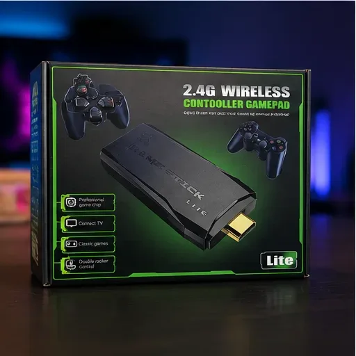 🎮 حوّل تلفازك إلى عالم الألعاب والمتعة مع GAME STICK LITE! 🕹️🔥