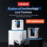 Écouteurs de jeu sans fil LENOVO LP49, True Wireless TWS Bluetooth Headset, ANC.