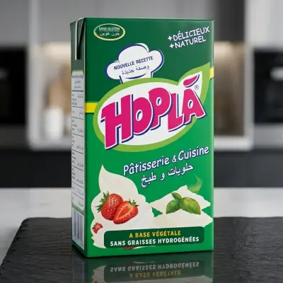 HOPLÁ كريمة سائلة بدون غلوتين 1ل