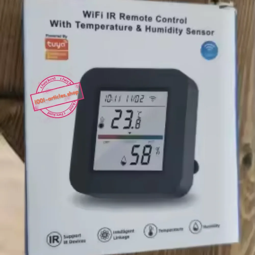 Tuya Smart IR Remote - Télécommande universelle connectée et hygromètre