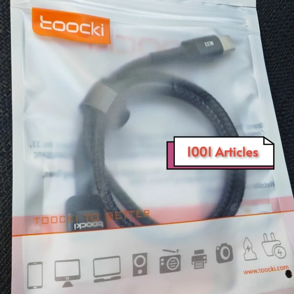 Cable Original Toocki PD 100W 6A USB-Type C