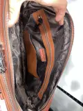 Cartable en cuir véritable SALVADOR FERRAGAMO