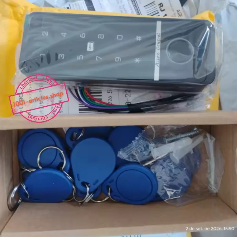 Clavier / Panneau de control d'accès - empreinte digitale - RFID - WiFi Tuya Smart.