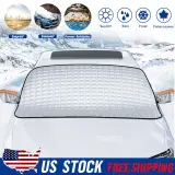 Couverture de Pare-brise Magnetique pour Voiture Toute Saison - غطاء الزجاج الأمامي للسيارة متعدد الفصول