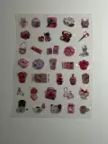Water proof hello kitty stickers sheet