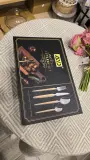 🍴 SET COUVERTS AYD NACRÉ FINITIONS DORÉES