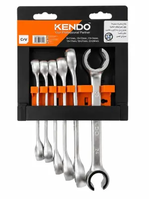 Coffret de Clés à Tuyauter 6 Pièces KENDO – CrV