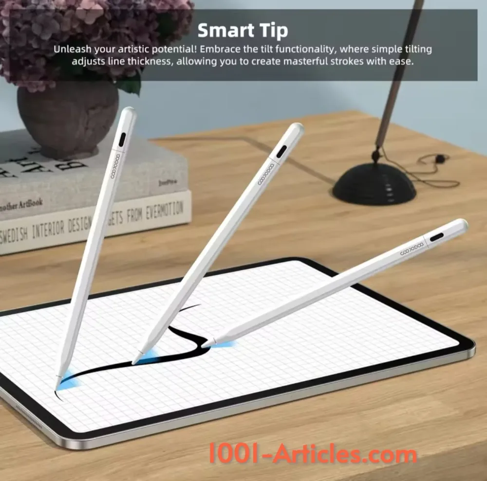 GOOJODOQ GD 14 Stylet Tactile Ipad - Bluetooth - Apple Pencil 2 - Ipad Find My