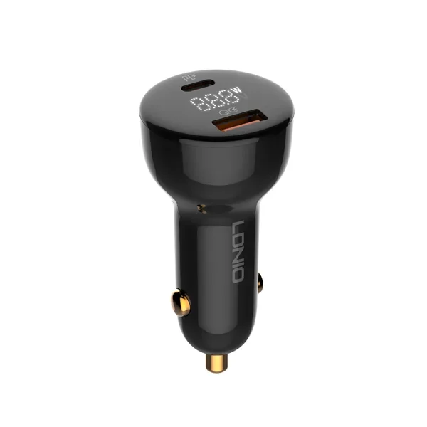 100W Dual USB Super Fast Car charger C101