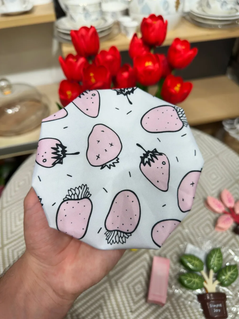 Poche de Glace Rétro "Fruit Hope Love" – Style Vintage