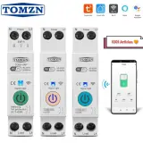 Disjoncteur intelligent TOMZN Tuya Wifi avec rail DIN