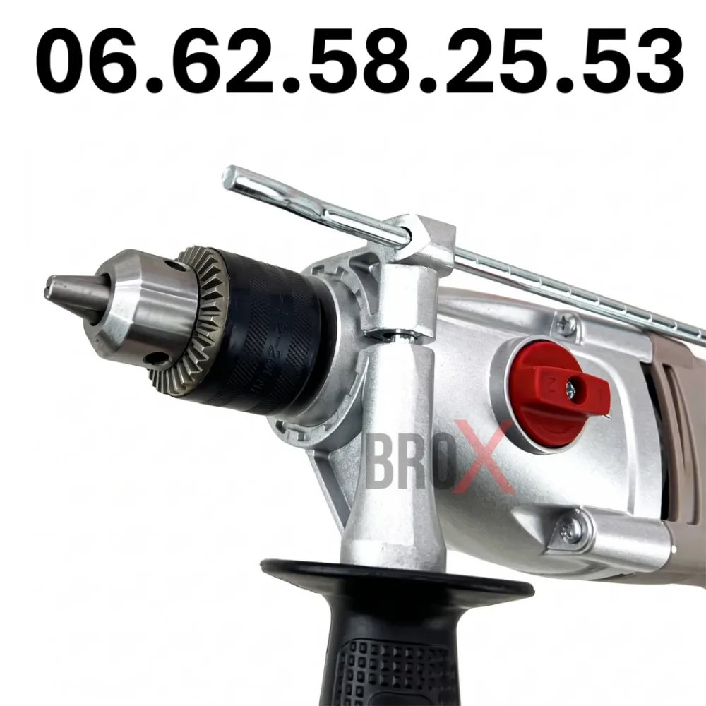 Perceuse à Percussion Professionnelle 13 mm CROWN - CT10068
