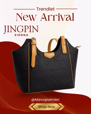 JINGPIN – Sac Femme Tressé Premium