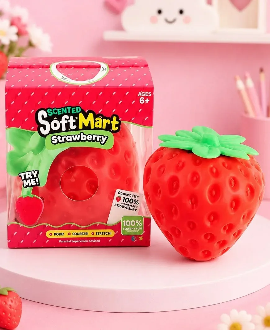 BIG strawberry squishy