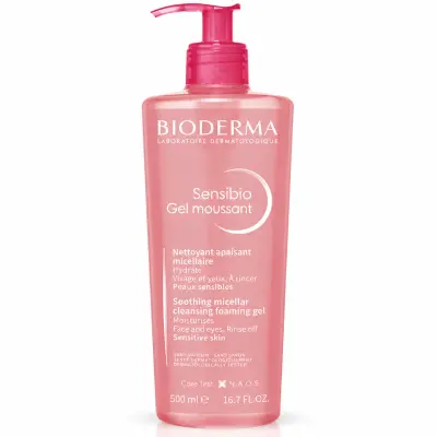 BIODERMA Sensibio Gel Moussant  – Peaux Sensibles 500 ml